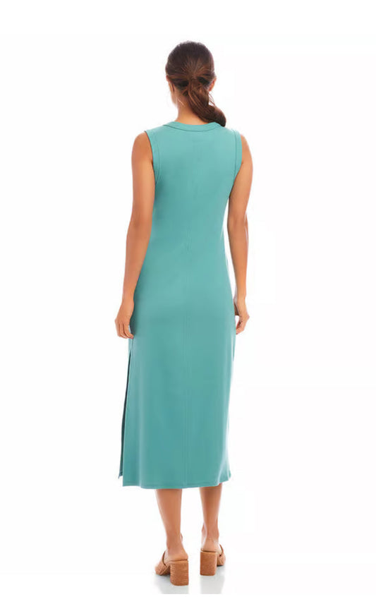 Karen Kane Ribbed Midi Column Dress