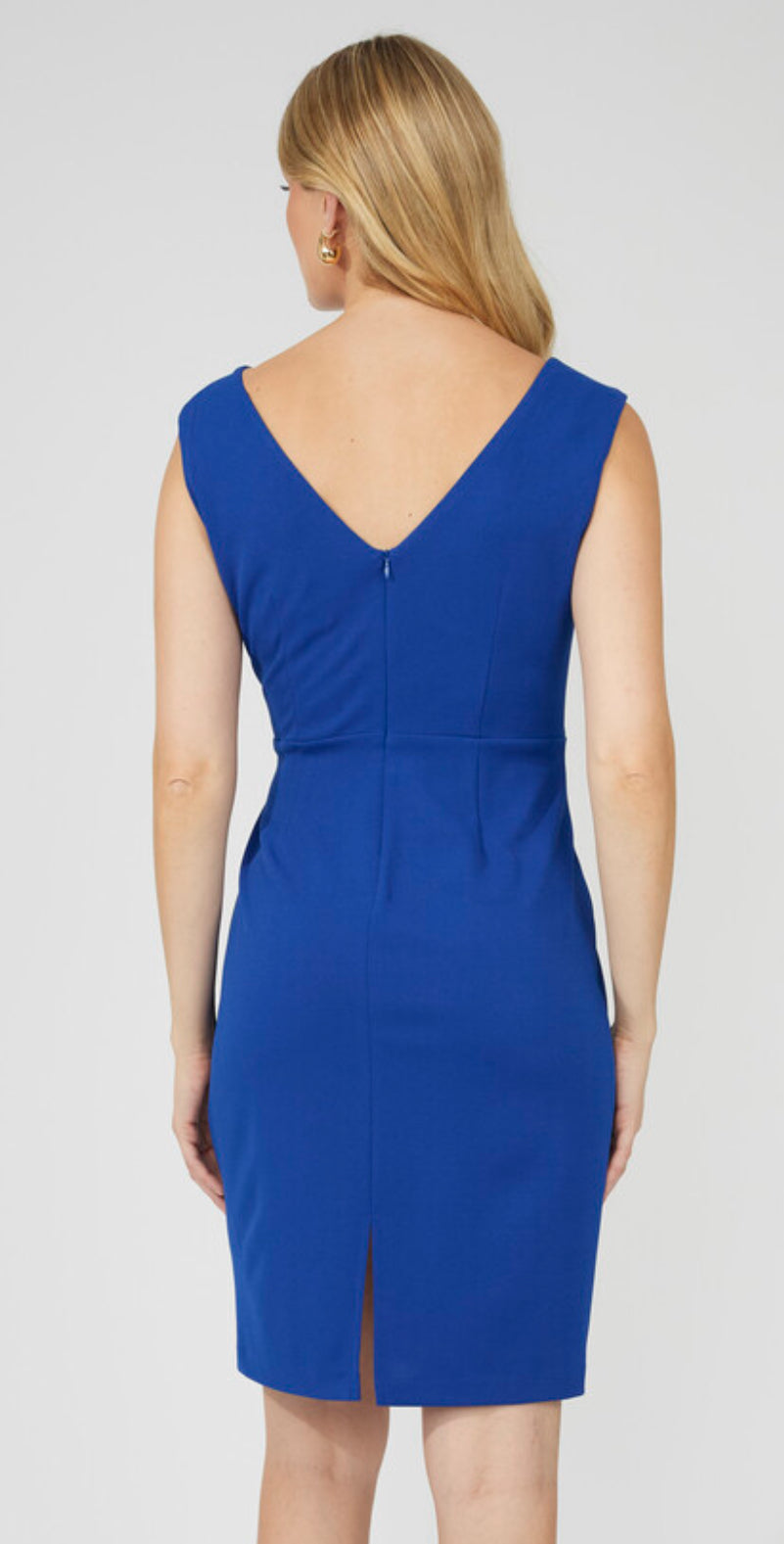 Frank Lyman Front-Tie Knit Dress
