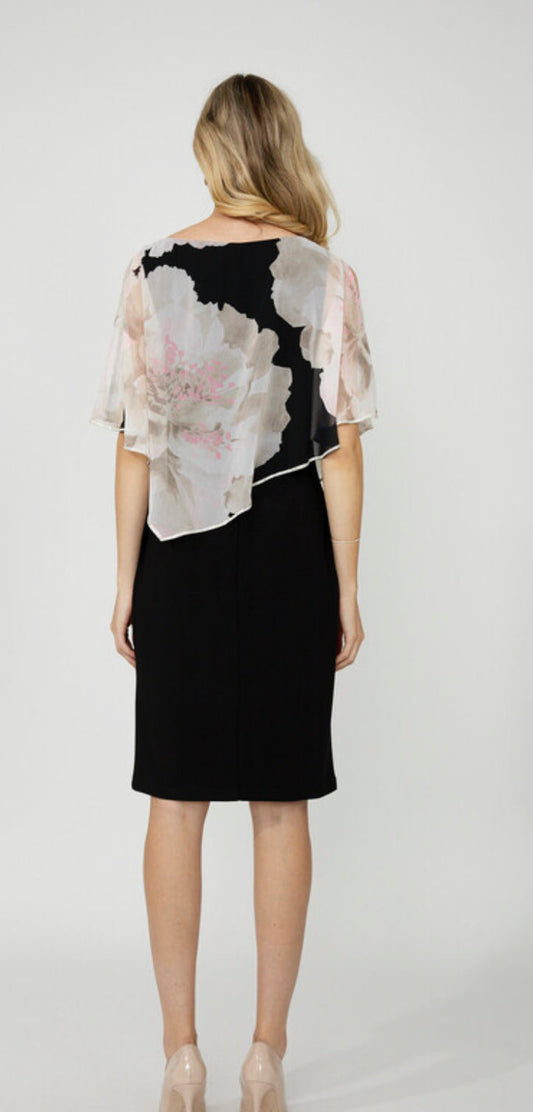 Frank Lyman Floral Body Con Dress