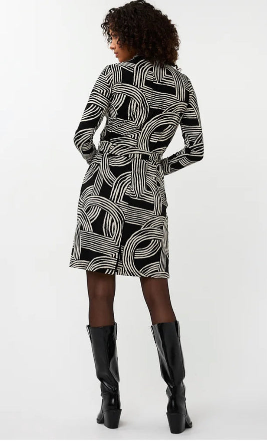 Esqualo Big Circles Dress