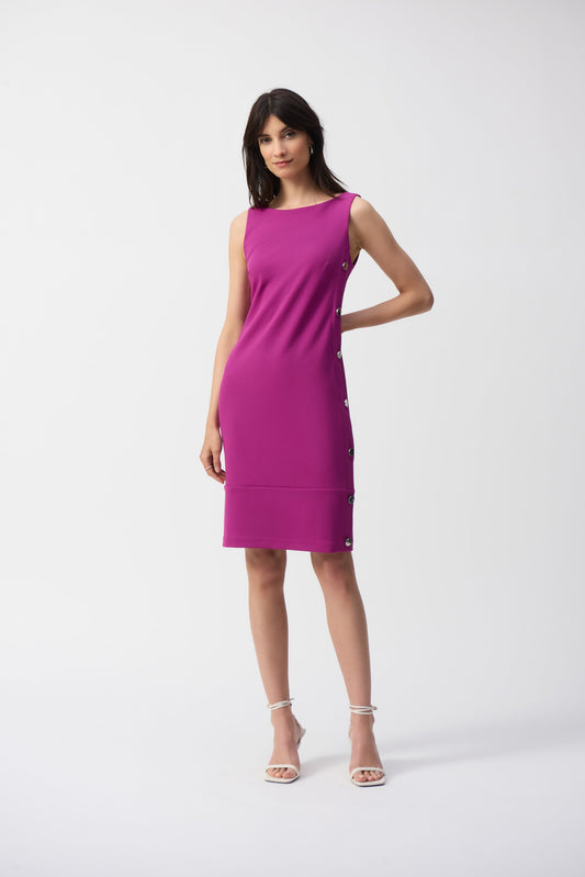 Joseph Ribkoff Scuba Crepe Sleeveless Dress