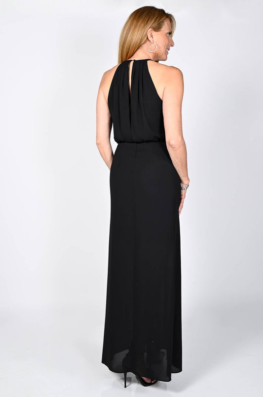 Frank Lyman Halter Neck Diamonte Dress
